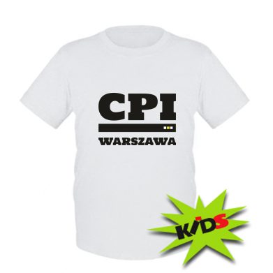 Koszulka dziecięca CPI WARSZAWA