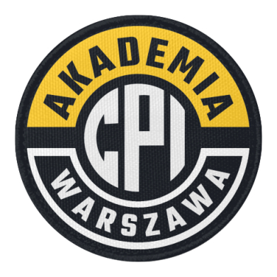 Naszywka okrągła CPI WARSZAWA